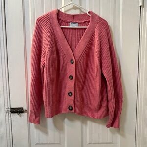 Old Navy pink Cardigan sweater
